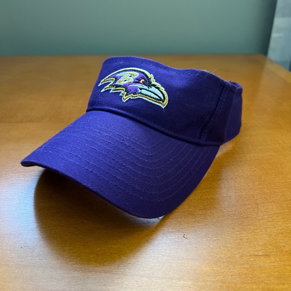 Reebok NFL Baltimore Ravens Football Visor Purple Men Accessories